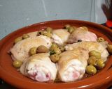 A picture of step 9 of Chicken Tagine with Lemon and Olives.