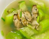 Hình bước làm 3 của món Canh trai nấu mướp