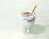 Foto langkah ke 3 dari resep Dalgona Milo vs Matcha Latte.