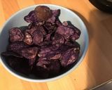 Une image de l'étape 3 de Chips de pommes de terre violettes.