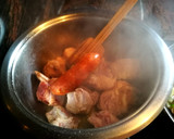 Foto del paso 4 de la receta: Lentejas Pardina con costillas de cerdo y alcachofas