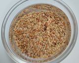 A picture of step 1 of Kollu parupu (Horse gram).