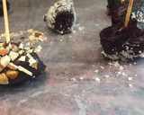 A picture of step 5 of Chocolate Stuffed Assorted Dates.