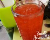 A picture of step 3 of Roohafza and Pomegranate Coolant.