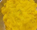 A picture of step 2 of Plantain balls.