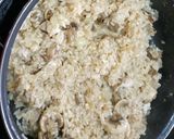 Foto del paso 5 de la receta: Risotto de pollo con champiñones