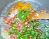 A picture of step 5 of Pahari Pulao.