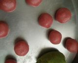 A picture of step 3 of Mawa tomato pedha.
