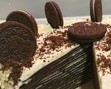 Foto langkah ke 3 dari resep Simple 3 Step No-Bake Oreo Mille Crepe - AAP Recipe.
