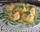 Foto del paso 7 de la receta: Patatas rellenas de ensaladilla