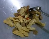 Foto langkah ke 2 dari resep Otak-Otak Bakso Saus Tiram.