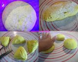 Une image de l'étape 1 de PAIN au CURCUMA & à L'HUILE D'OLIVE.