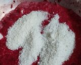 A picture of step 5 of Beetroot Ladoo.