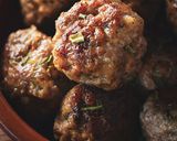 A picture of step 4 of Herby Pork Meatballs.