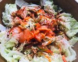 รูปขั้นตอนการทำที่ 2 ของ หมูผัดกิมจิ คีโต