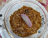 A picture of step 4 of Baigan ka bharta.