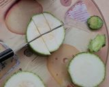 Foto del paso 1 de la receta: Hummus con zucchini crudo