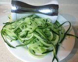 Foto del paso 1 de la receta: Fideos de sésamo con pepino
