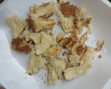 A picture of step 1 of Home made bread crumbs.