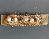 A picture of step 10 of Lasagna Rosettes with Eggplant, Taggiasca Olives, and Turmeric.