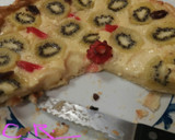 Foto del paso 6 de la receta: Tarta de manzana y kiwi con crema pastelera