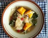 Gambar langkah 5 resipi Masak Rebus Rebung, Labu Kuning & Pucuk Bebuas.