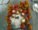 Foto del paso 1 de la receta: Tomates 🍅 cherry 🍒confitados 🍭