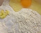 Spenótos sztrapacska - tönkölybúza lisztből és friss spenótból recept fázis 2 fotója