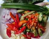 Foto langkah ke 2 dari resep Nasi Liwet Sunda Rice Cooker.