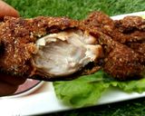 A picture of step 8 of Cripsy fried chicken.
