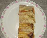 A picture of step 5 of Veg. Frankie with homemade Tortillas.