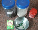 A picture of step 1 of Instant bottle gourd Handavo.