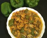 A picture of step 7 of Capsicum 🫑 Mushroom 🍄.