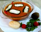 A picture of step 3 of Shaam Savera palak paneer ka.