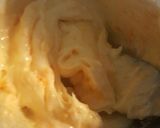 A picture of step 4 of Shortbread cookies filled with orange zest and coconut. 😀.