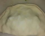A picture of step 7 of Pizza parantha.