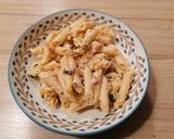 Vajkrémes baconös tészta recept fázis 5 fotója
