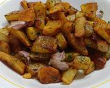 Foto del paso 5 de la receta: Merzluza, con calamar y pisto
