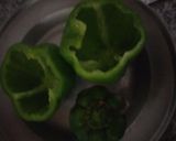 A picture of step 2 of Stuffed capsicum#pepperrecipescontest.