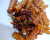 Foto del paso 4 de la receta: Rigattoni en salsa de soja