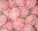 Foto del paso 2 de la receta: Albóndigas rellenas de queso
