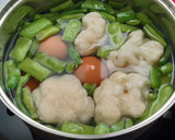 Foto del paso 1 de la receta: Lasaña fría de atún y verduras con mahonesa de huevos duros