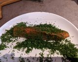 A picture of step 11 of Citrus-cured salmon gravadlax.