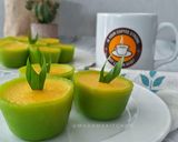 Gambar langkah 5 resipi Kuih telaga emas.