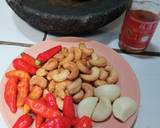 Sambal Gepuk Kacang Mede