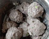 A picture of step 2 of Ragi rotti with egg burji.
