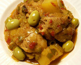 Foto del paso 23 de la receta: Estofado de pollo con patatas y olivas amarillas