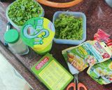 A picture of step 1 of Ranch vegetable idli chili.
