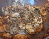 A picture of step 2 of Mushroom Sauce.