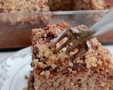 Pas rețetă Nuclava... Prăjitură însiropată cu nucă și griș 6 fotografie